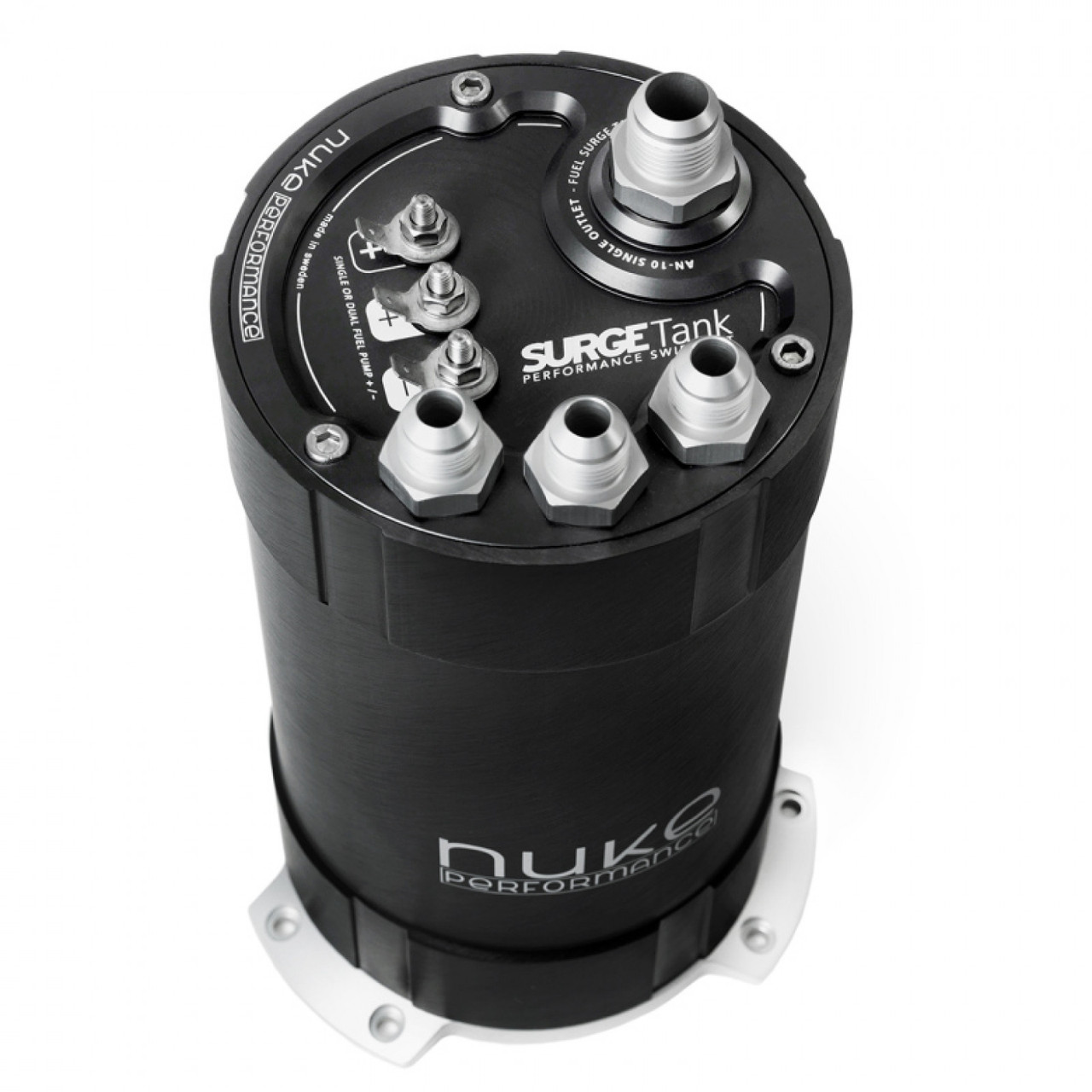Nuke Performance 2G Fuel Surge Tank 3.0 Liter Single or Dual Deatschwerks DW400 (NUK-15001207)