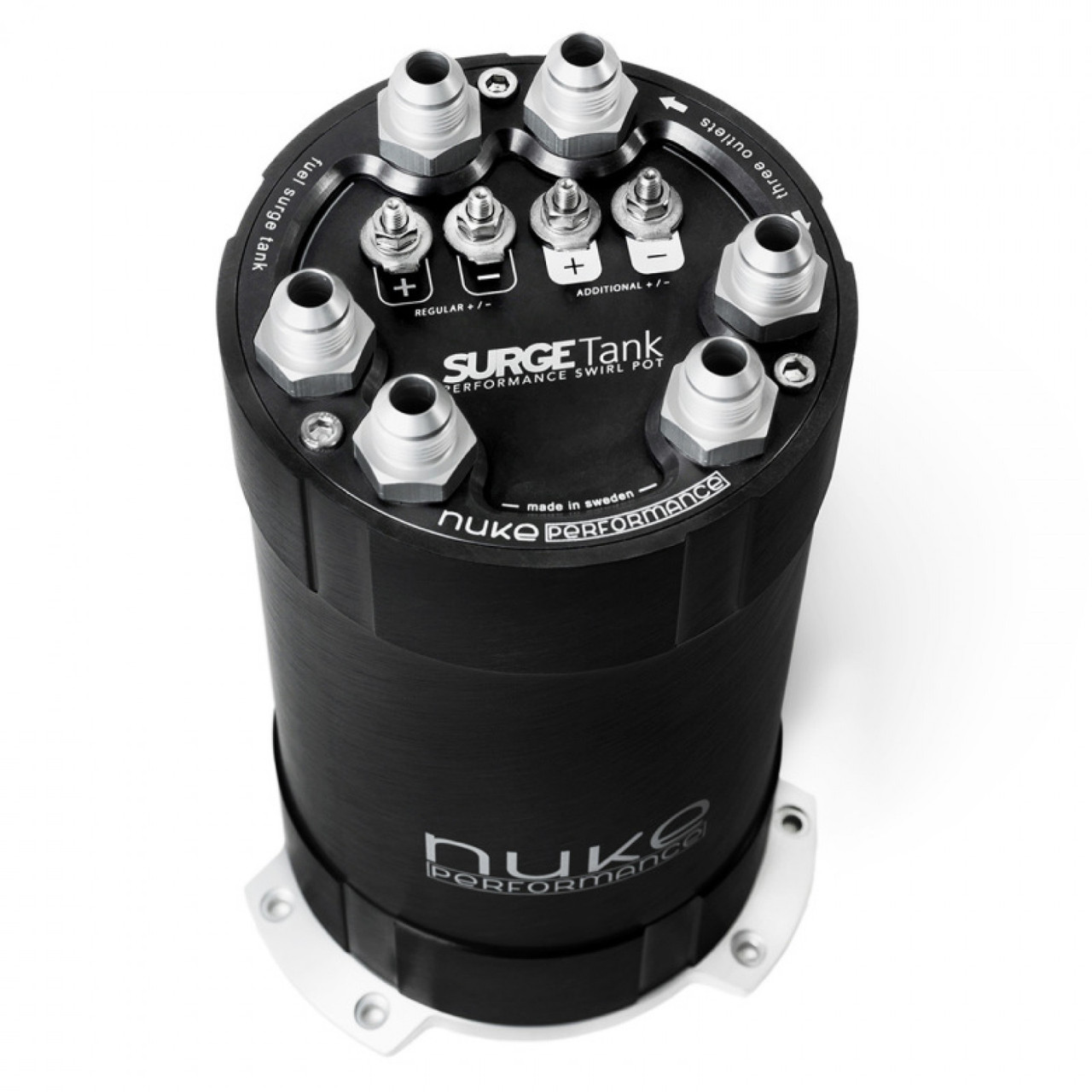 Nuke Performance 2G Fuel Surge Tank 3.0 Liter Up To 3 Internal Fuel Pumps (NUK-15001206)