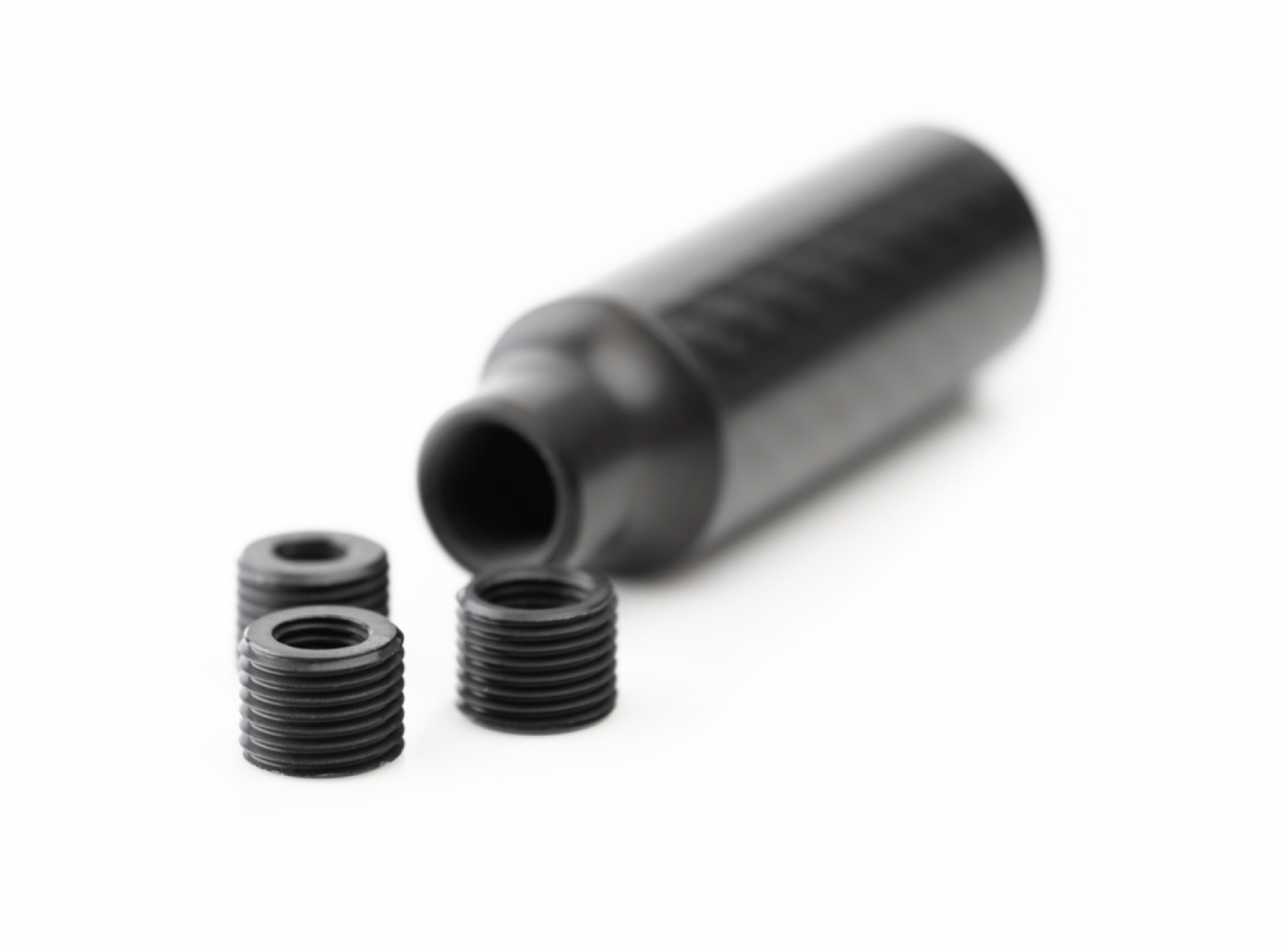 Nuke Performance Cavernous Carbon Fiber Shift Knob - Gloss Finish, 115mm (NUK-49001203)