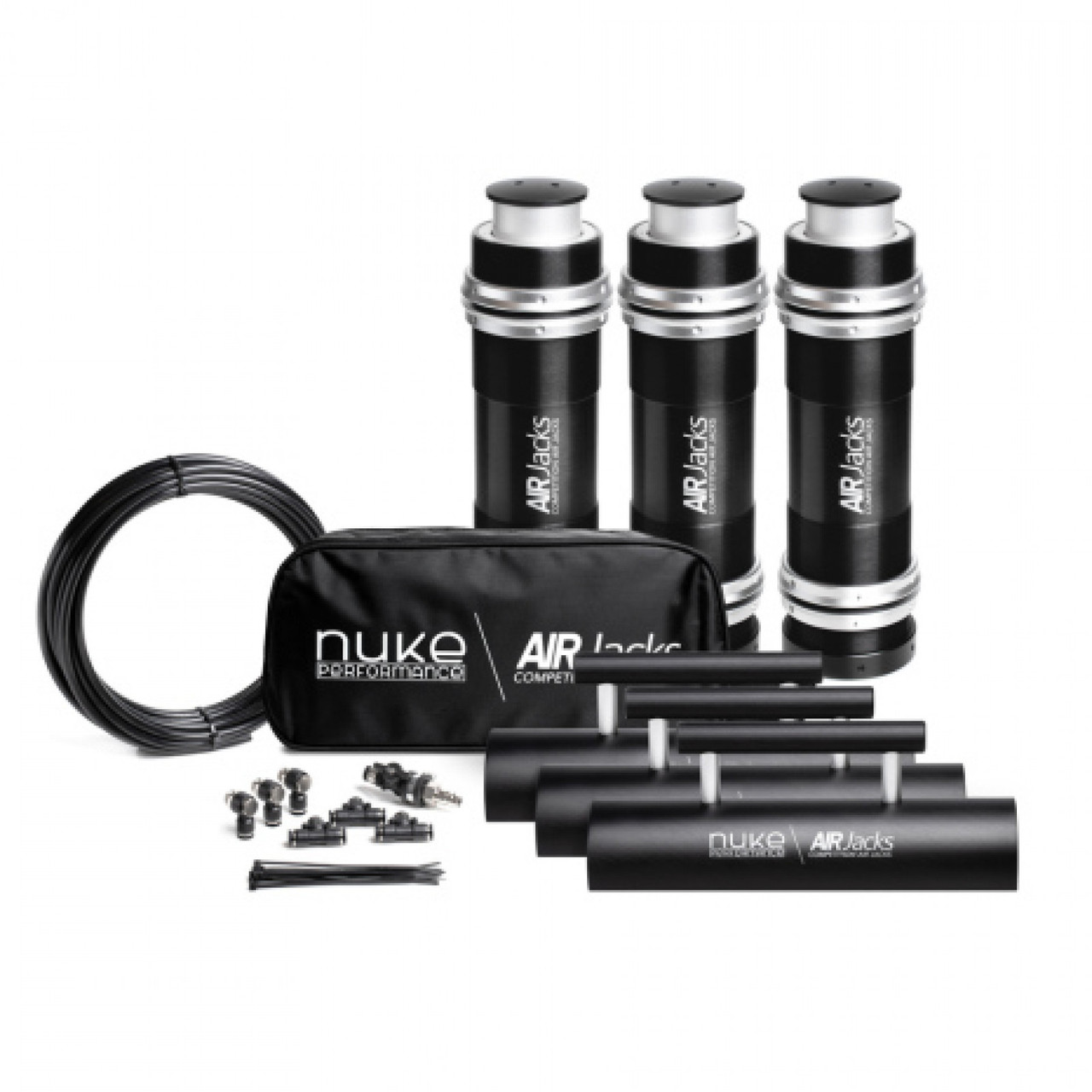 Nuke Performance Air Jack 90 Competition Complete Set 3 pc, 8 BAR / 120 PSI (NUK-59001203)