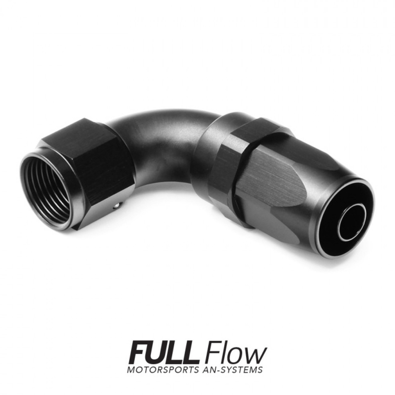 Nuke Performance Full Flow AN Hose End Fitting 90 Degree AN-10 (NUK-83009110)