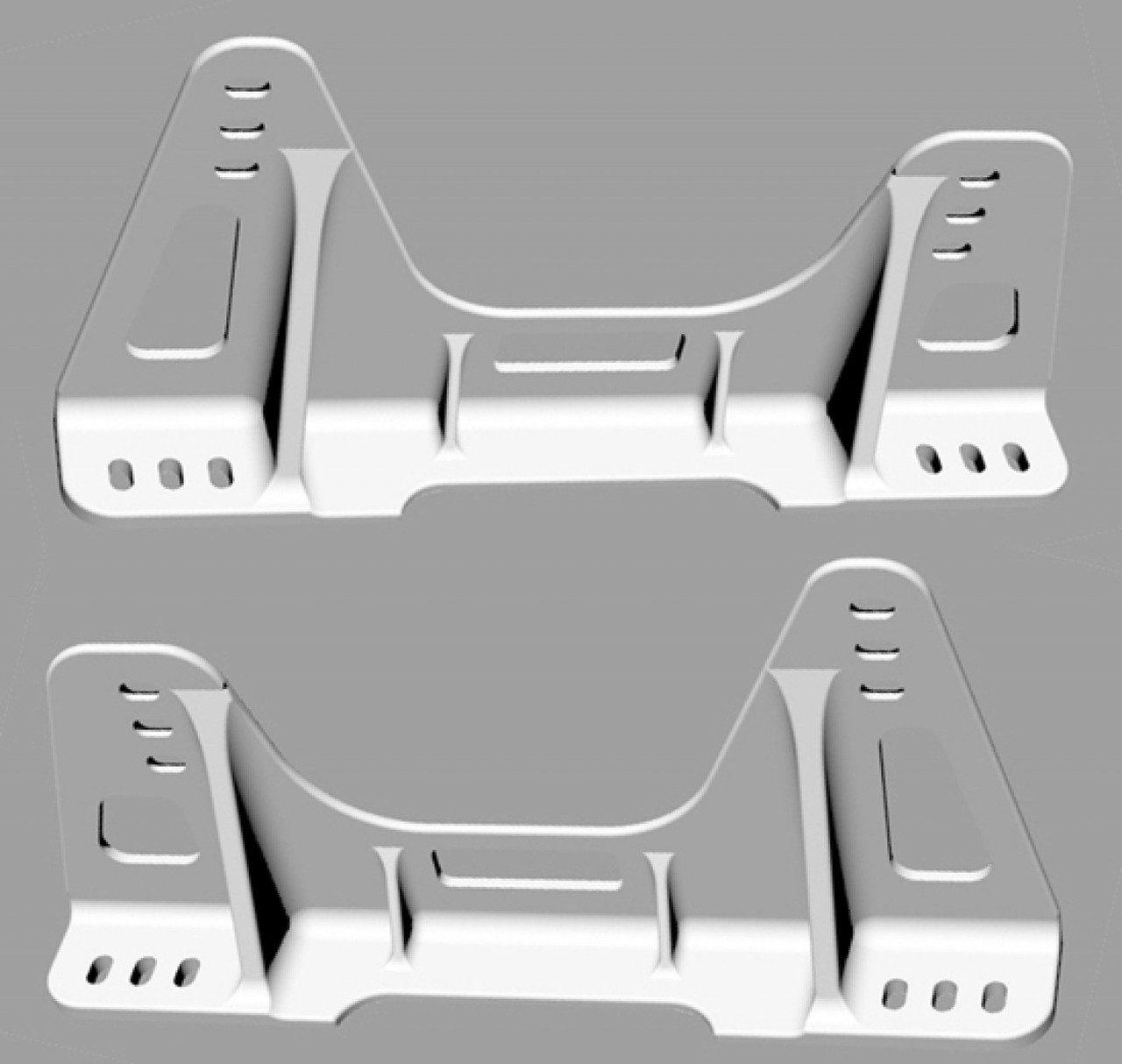 Reverie Super Sports Universal Seat Subframe - Pair, Solid Billet Aluminium, FIA tested (REV-R01SI0111)