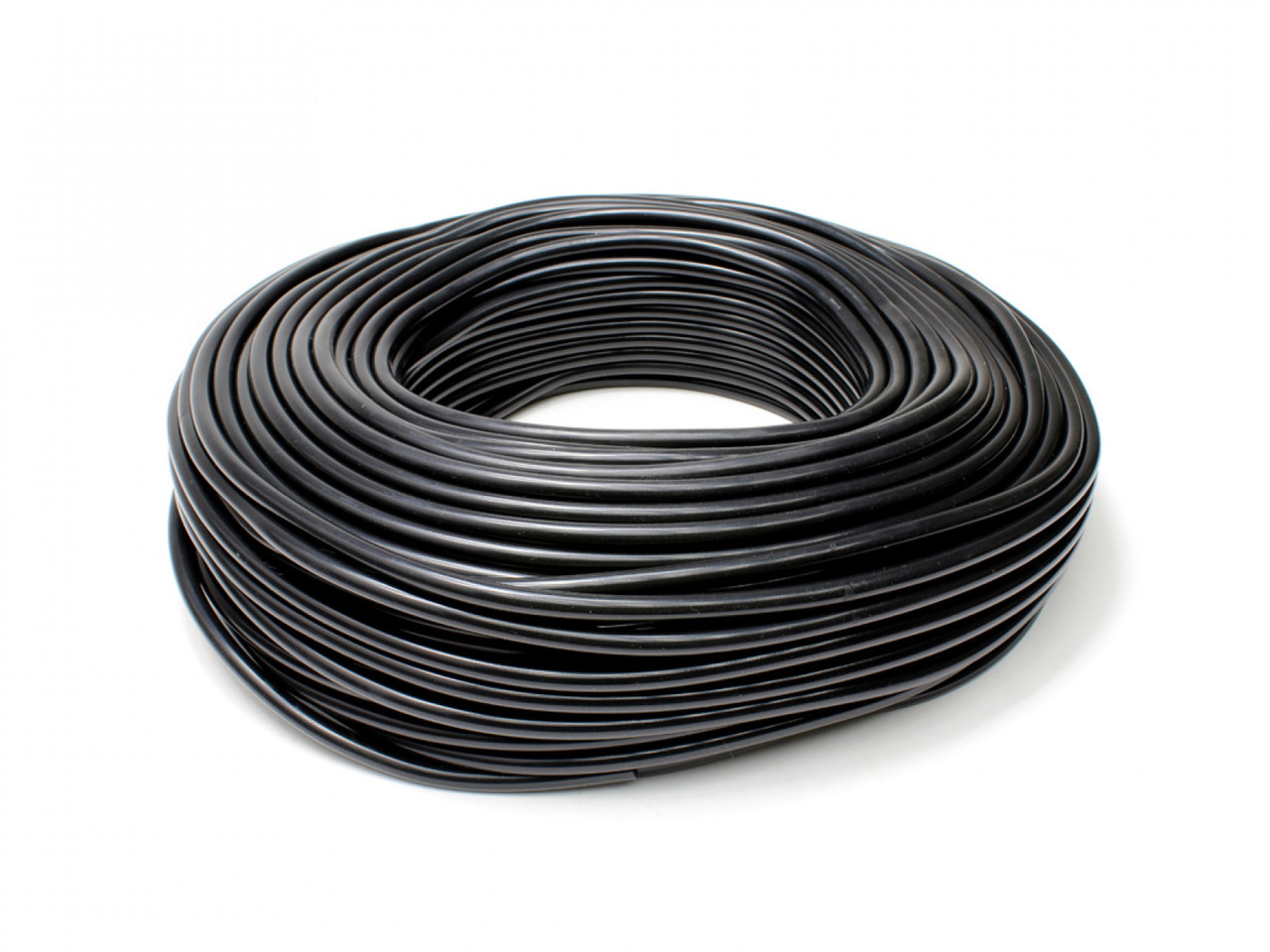 HPS 1/8" (3mm) ID Black High Temp Silicone Vacuum Hose w/ 1.5mm Wall Thickness - 50 Feet Pack (HPS-HTSVH3TW-BLKx50)