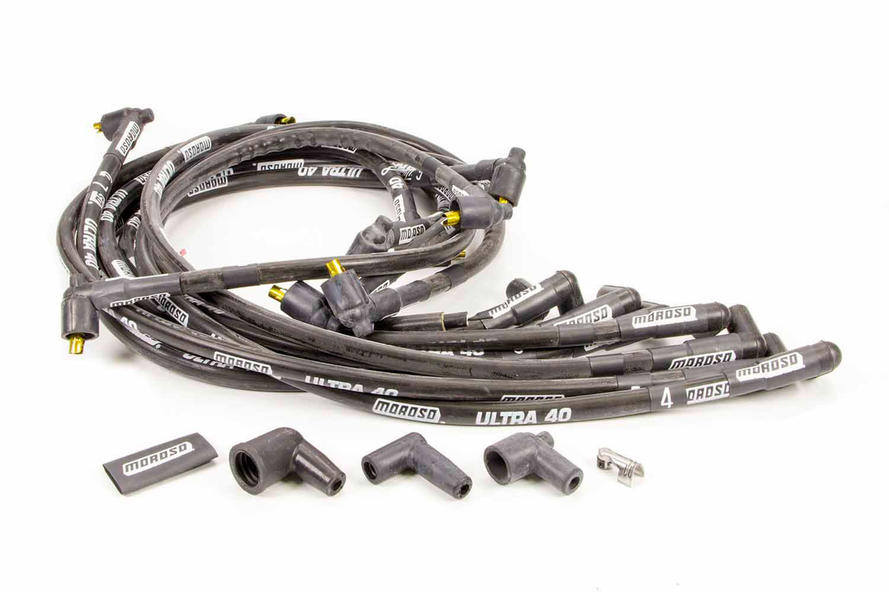 Ultra 40 Plug Wire Set - Black