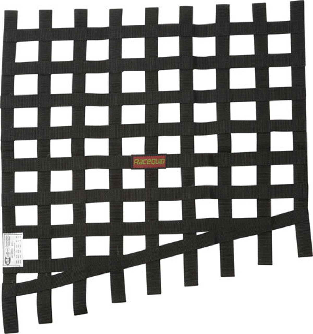 RaceQuip Black Drag 24 To 18 X 23 SFI Rib Net - 729005