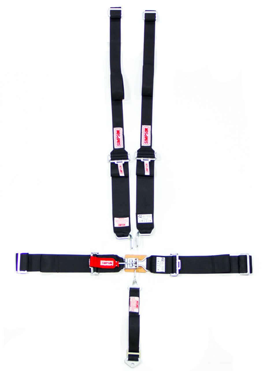 Harness Set 5pt HANS L/L W/A P/D Black