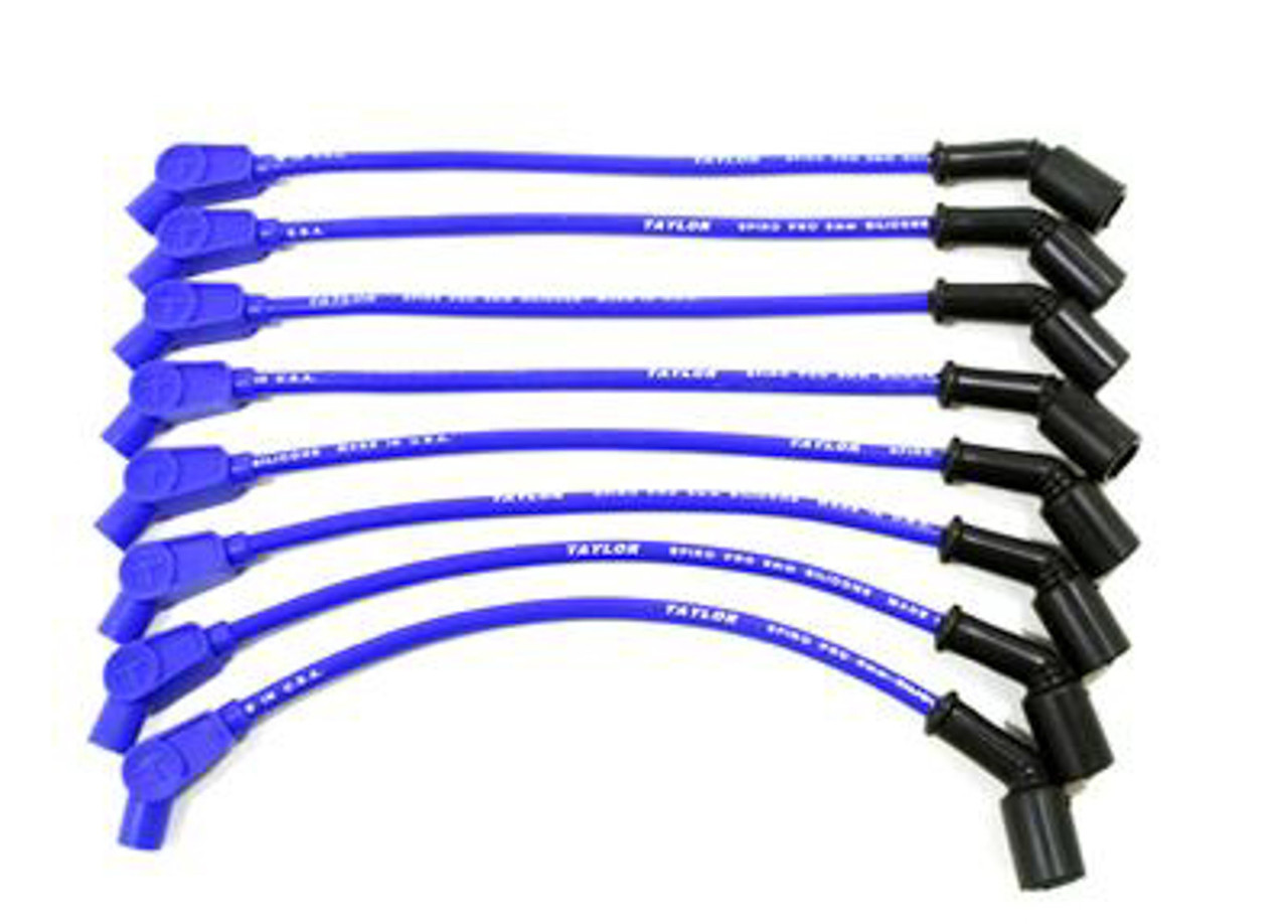 409 Spiro-Pro Plug Wire Race Set 135-Deg Blue