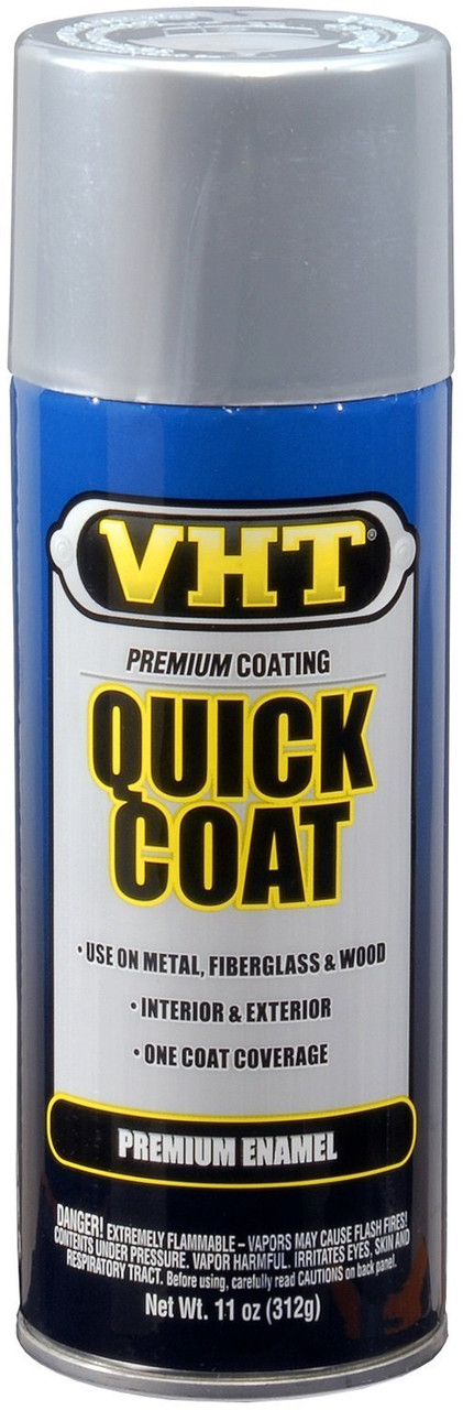 Quick Coat Enamel Silver Chrome 11 oz.