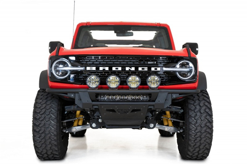 Addictive Desert Designs 21-22 Ford Bronco Pro Bolt-On Front Bumper - F238100010103 Photo - Mounted