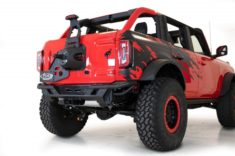Addictive Desert Designs 21-22 Ford Bronco Pro Bolt-On Rear Bumper - R23857NA0103 Photo - Mounted