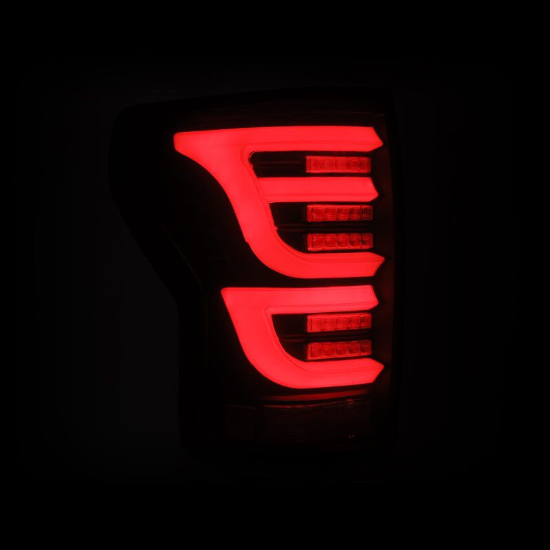 AlphaRex 07-13 Toyota Tundra LUXX-Series LED Tail Lights Black - 670030 User 4