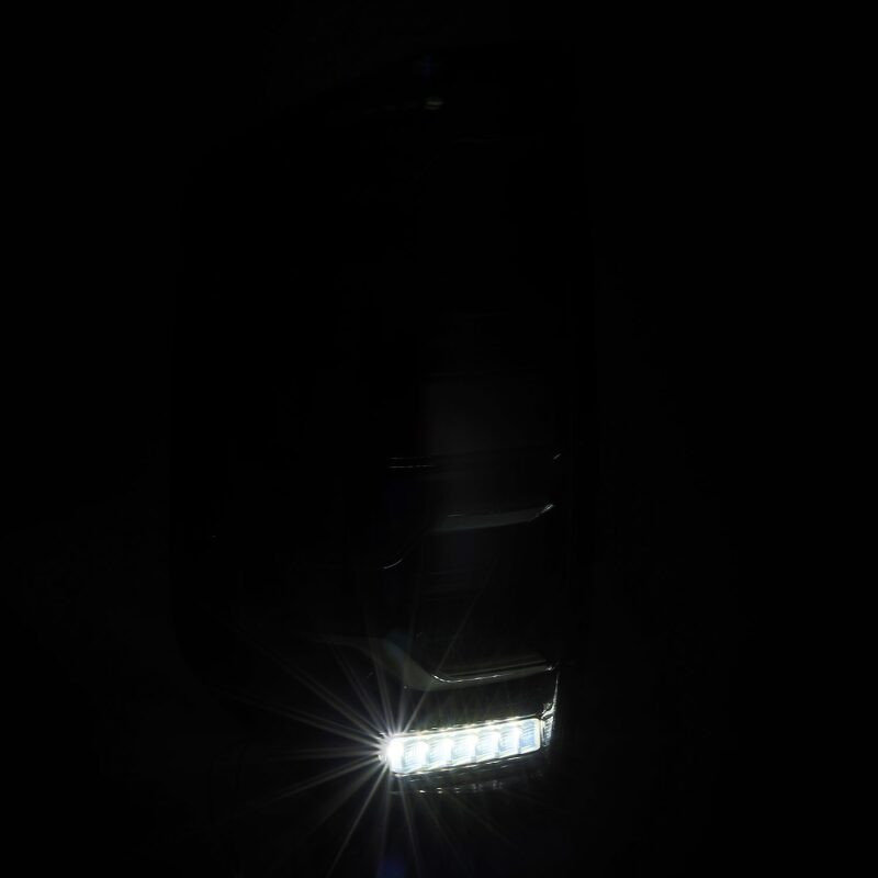 AlphaRex 14-21 Toyota Tundra LUXX LED Taillights Blk w/Activ Light/Seq Signal - 672040 User 5