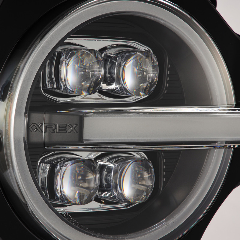 AlphaRex 21-23 Ford Bronco NOVA LED Projector Headlights Black - 880260 User 1