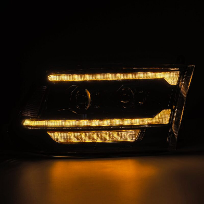 AlphaRex 09-18 RAM 1500 PRO-Series Proj Headlights Alpha-Black w/Sequential Signal & Top/Middle DRL - 880563 User 3