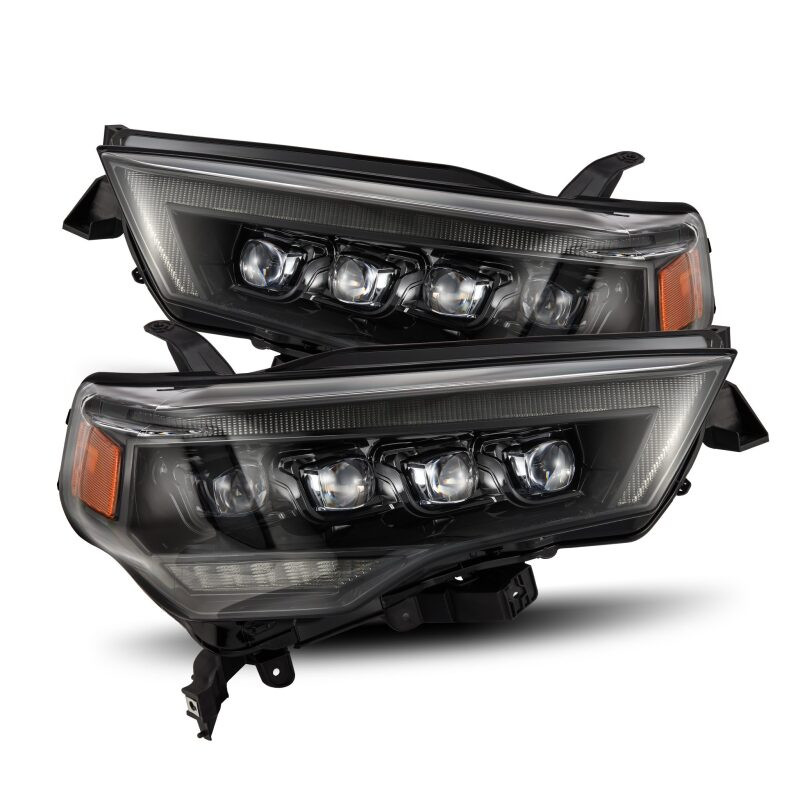 AlphaRex 14-22 Toyota 4Runner (2021 Req. Conv) NOVA LED Proj HL Alpha-Blk Actv Lgt Seq. Sig + SB DRL - 880810 Photo - Primary