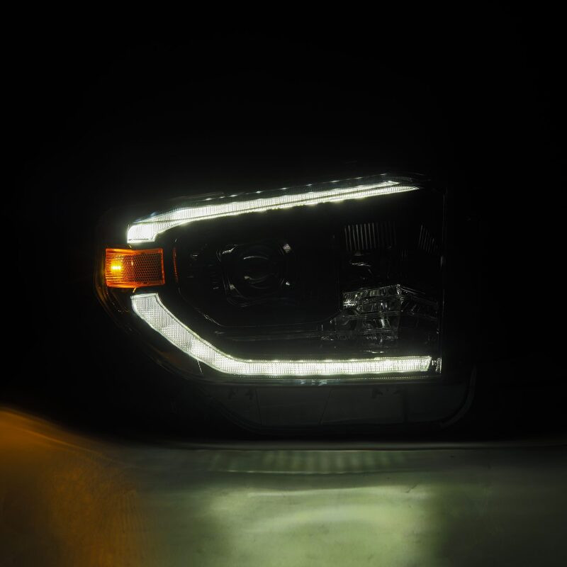 AlphaRex 14-21 Toyota Tundra PRO-Series Projector Headlights Black w/Seq. Sig. + DRL - 880840 User 2