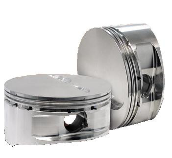 CP Piston & Ring Set for Ford V8 Modular 4.6L  Dish - Bore (3.582) - CR (9.4:1) - Set of 8 - S9832 Photo - Primary
