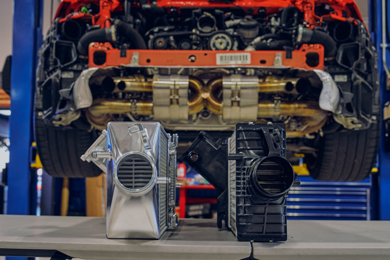 CSF 2019+ Porsche 911 Carrera (3.0L Turbo - Base/S/4/GTS) High Performance Intercooler System - 8217 User 2