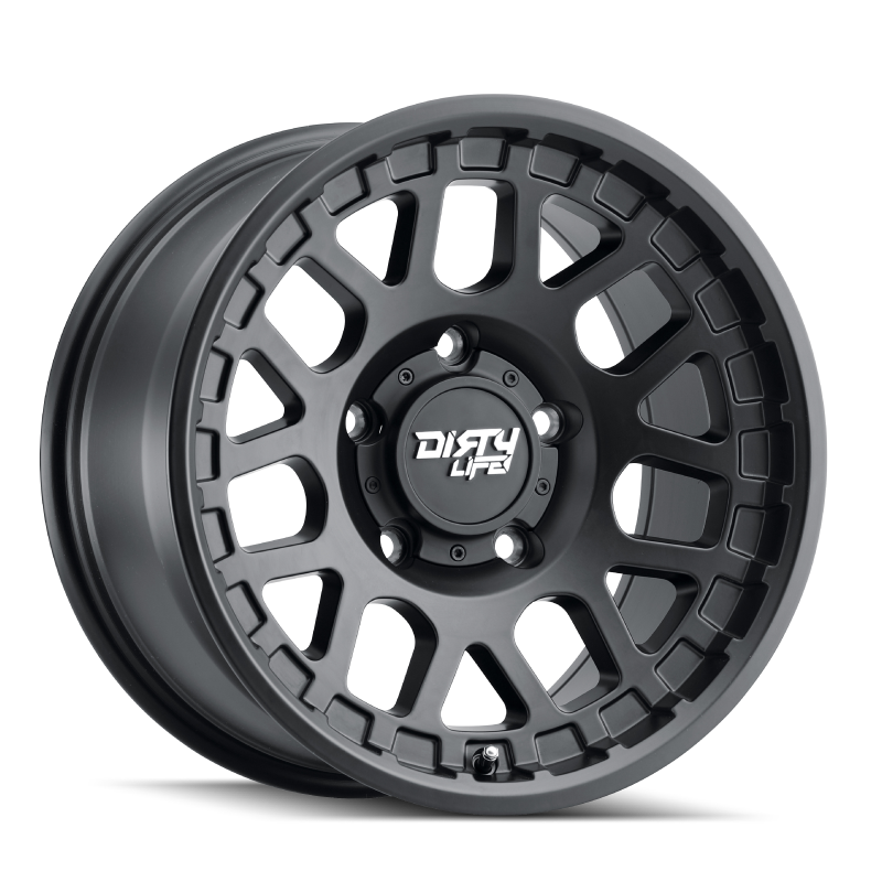Dirty Life 9306 Mesa 17x9 / 6x139.7 BP / 0mm Offset / 106mm Hub Matte Black Wheel - 9306-7983MB0 Photo - Primary