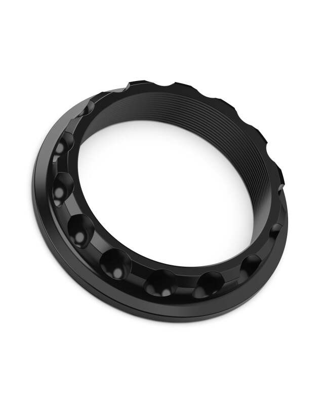 Super Touring Nut V2 Anodized Black w/ Satin Clear - Single - 52-ST-NUT-V2-BLACK User 1