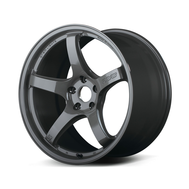 Gram Lights 57CR 17x9 +38 5x114.3 Glossy Gray Wheel (MOQ 20) - WGCRQ38EAG Photo - Primary