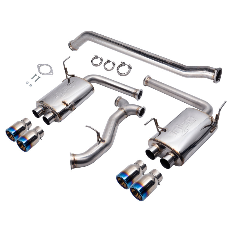 Injen 15-20 Subaru STI Cat Back Exhaust w/ Quad Titanium Tips - SES1207TT Photo - out of package