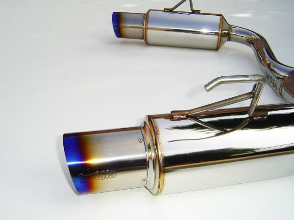 Invidia 00+ S2000 70mm Dual Titanium Tip Cat-back Exhaust - HS00HS1GTT Photo - Primary