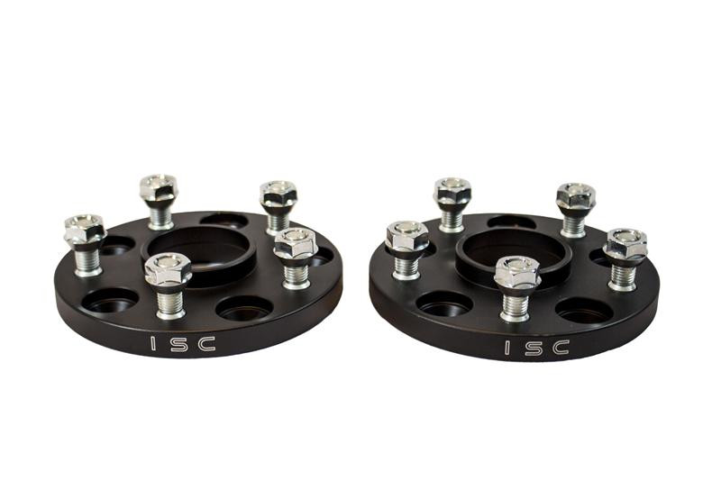 ISC Suspension Mazda/Mitsubishi 5x114.3 Hub Centric (67 Hub Bore) Wheel Spacers 15mm Black (Pair) - WSMM15B Photo - Primary