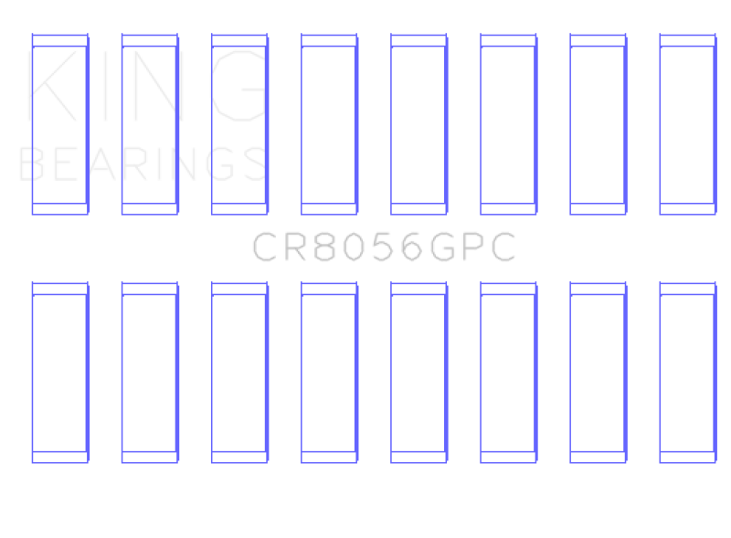 King Engine Bearings Ford 6.7 Power Stroke V8 Diesel Connecting Rod Bearing Set - CR8056GPC Photo - Primary