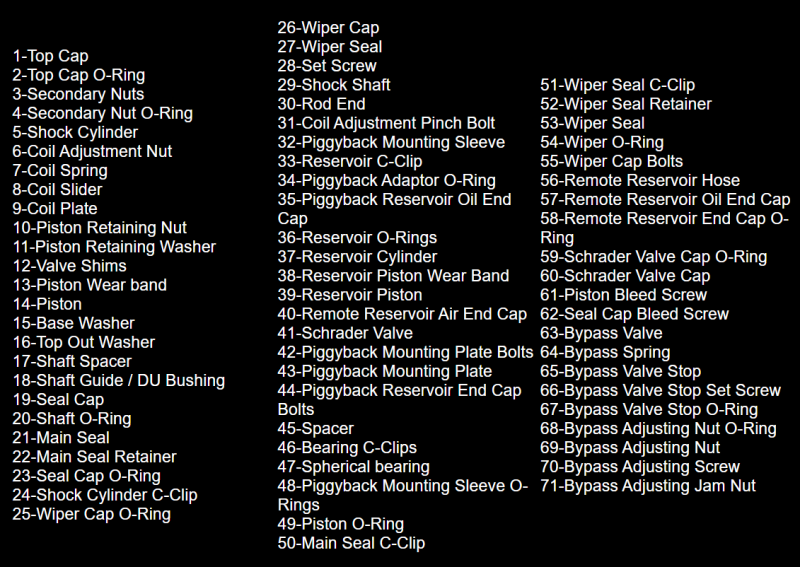 King Shocks Shaft .500 Stdrd Cab 6.457in - 20C010-044 Photo - Primary
