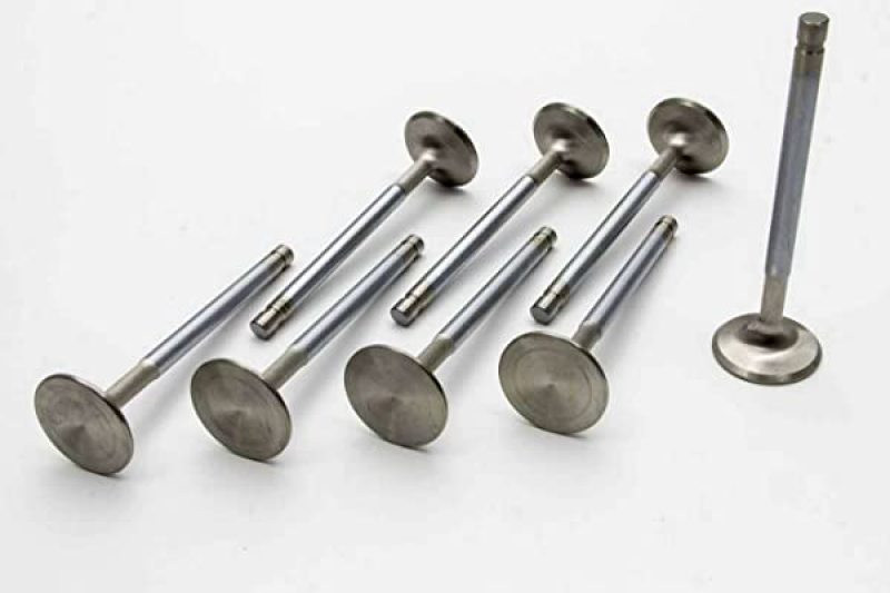 Manley Ford 289 - 302 - 351W 1.600 Head Dia 5.080 OA L 5 Deg Dish Race Flo Exhaust Valves (Set of 8) - 11889-8 User 1