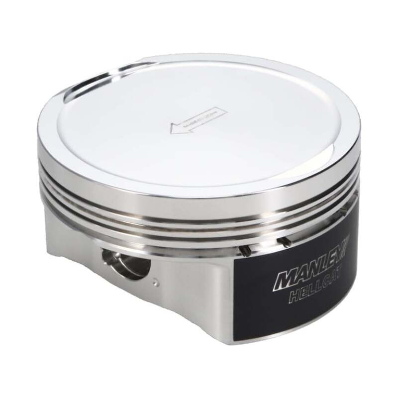 Manley Chrysler 6.2L Hemi Platinum Pistons 4.090in Bore -6.5cc Dish 3.579in stroke - 597900C-8 Photo - Primary