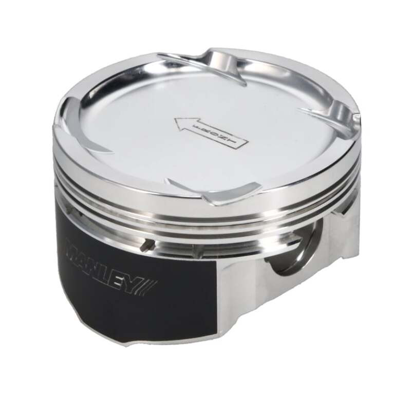 Manley 90-94 Eclipse (6 Bolt 4G63T) 85.5mm +.5mm Oversized Bore 8.5:1 Dish Pistons w/ Rings - 607005C-4 Photo - out of package