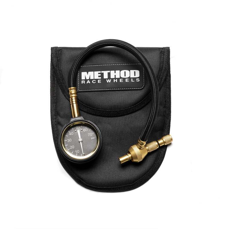 Method Brass Air Deflator Gauge 0-60 PSI - Black - AP-F0005 Photo - Primary