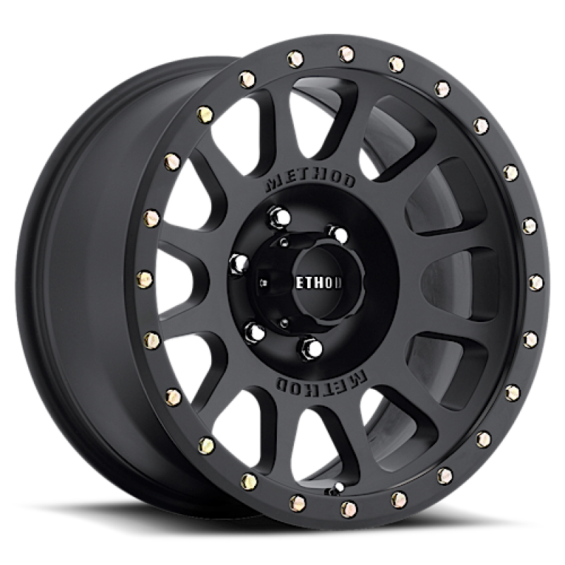 Method Wheels MR305 NV 17x8.5 /+25mm Offset / 6x120 / 83mm CB Matte Black Wheel - MR30578562525 Photo - Primary