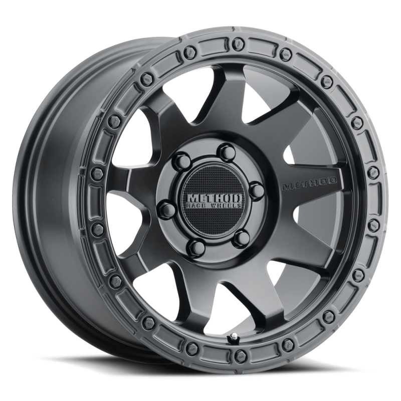 Method MR317 17x9 -12mm Offset 6x5.5 106.25mm CB Matte Black Wheel - MR31779060512N Photo - Primary