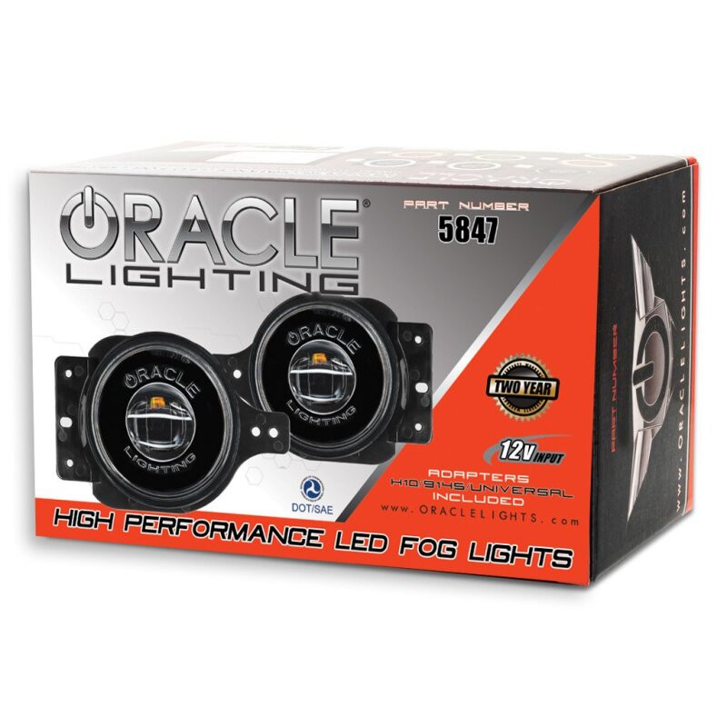 Oracle Jeep Wrangler JL/Gladiator JT Sport High Performance W LED Fog Lights - Green - 5847-004 User 1