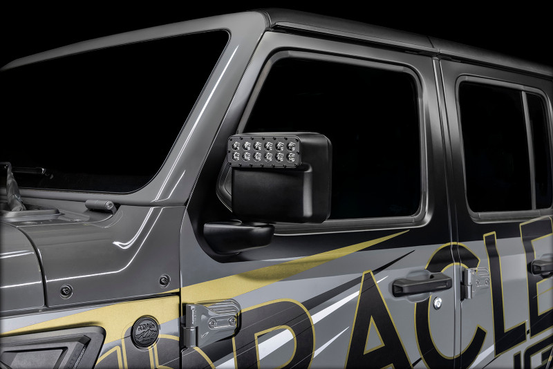 Oracle Lighting LED Off-Road Side Mirrors for Jeep Wrangler JL / Gladiator JT - 5855-001 Photo - lifestyle view