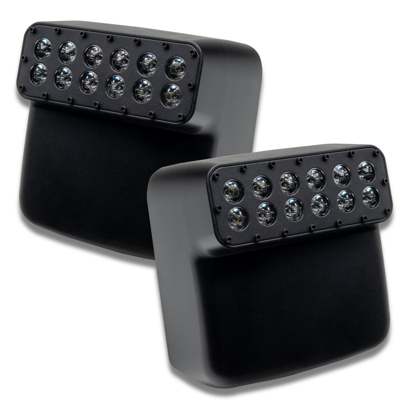Oracle Lighting LED Off-Road Side Mirrors for Jeep Wrangler JL / Gladiator JT - 5855-001 User 1