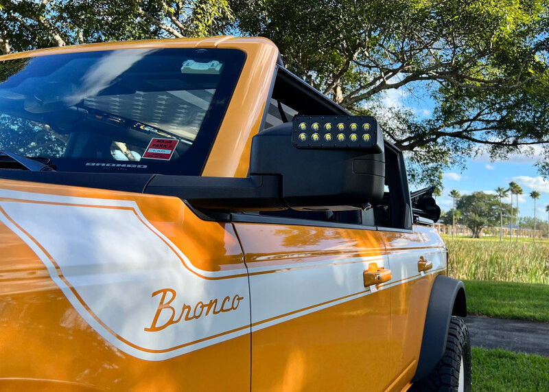 Oracle 21-23 Ford Bronco LED Off-Road Side Mirror Ditch Lights - 5894-001 Photo - lifestyle view