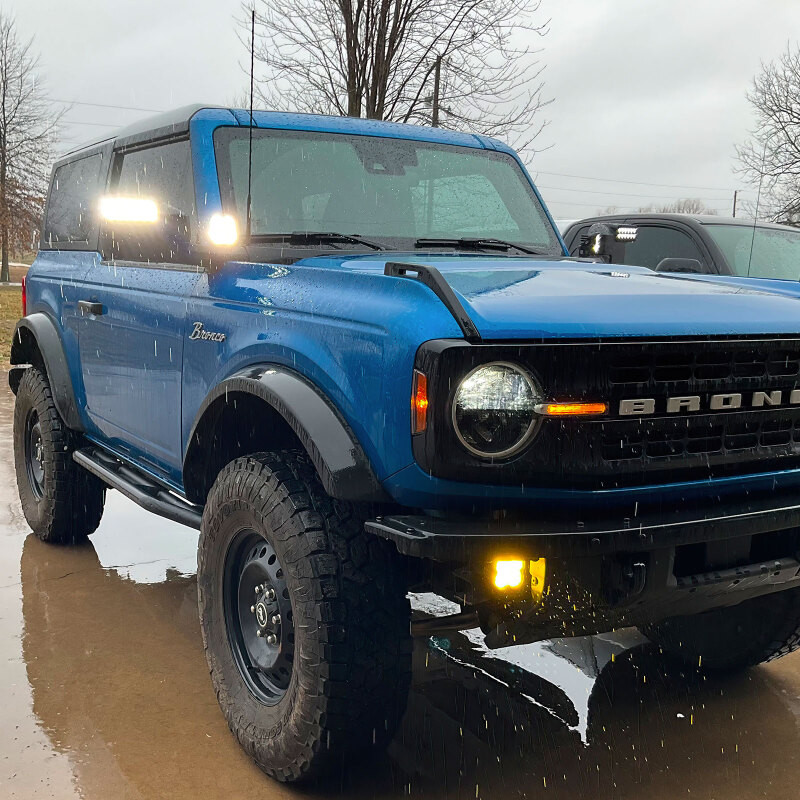 Oracle 21-23 Ford Bronco LED Off-Road Side Mirror Ditch Lights - 5894-001 Photo - lifestyle view