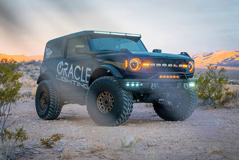 Oracle 21-23 Ford Bronco LED Off-Road Side Mirror Ditch Lights - 5894-001 Photo - lifestyle view