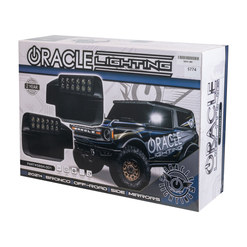 Oracle 21-23 Ford Bronco LED Off-Road Side Mirror Ditch Lights - 5894-001 User 1