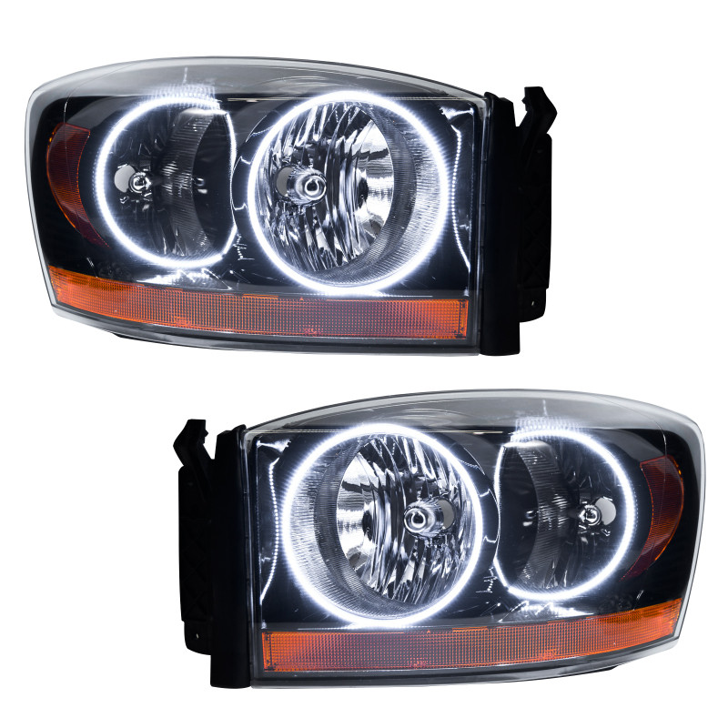 Oracle 06 Dodge Ram SMD HL - Black - ColorSHIFT w/ BC1 Controller - 7033-335 User 1