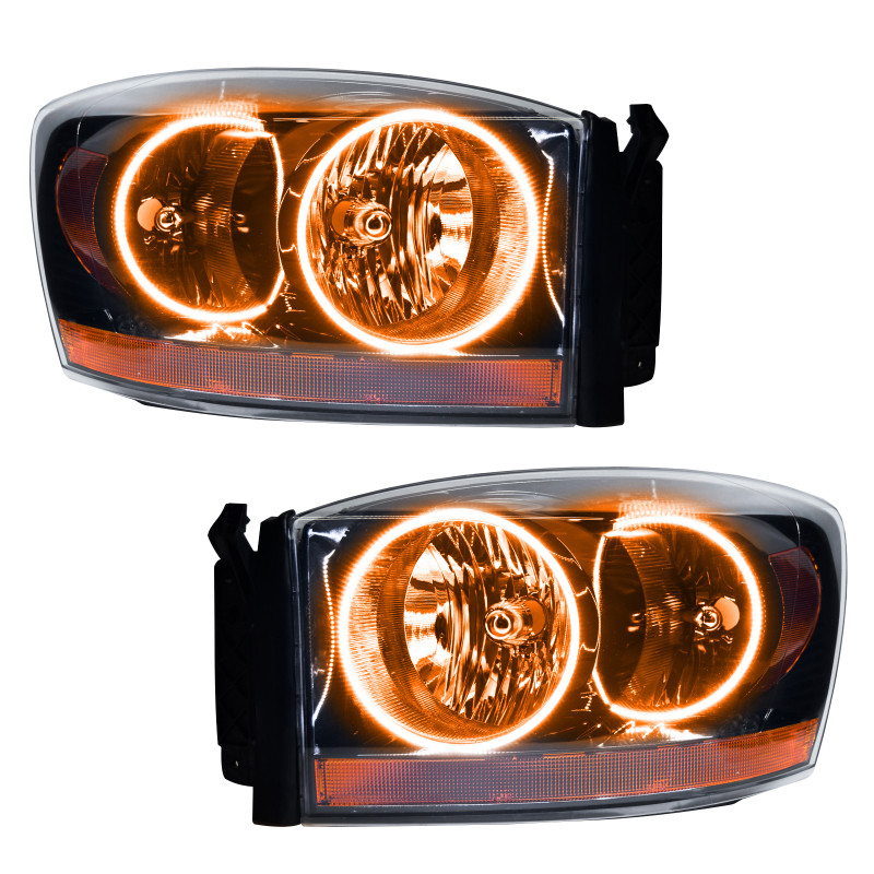 Oracle 06 Dodge Ram SMD HL - Black - ColorSHIFT w/ BC1 Controller - 7033-335 User 1