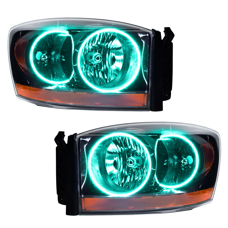 Oracle 06 Dodge Ram SMD HL - Black - ColorSHIFT w/ BC1 Controller - 7033-335 User 1