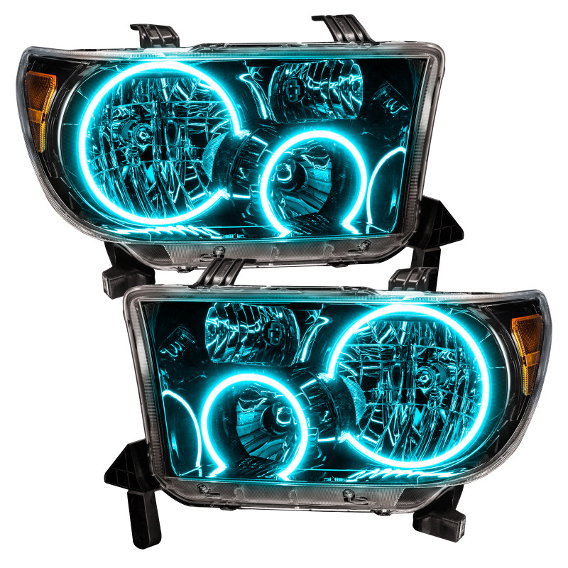 Oracle 07-11 Toyota Tundra Pre-Assembled Headlights - Black Housing - w/ BC1 Controller - 7119-335 User 1