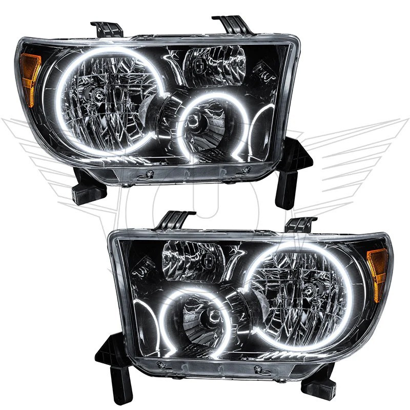 Oracle 07-11 Toyota Tundra Pre-Assembled Headlights - Black Housing - w/ BC1 Controller - 7119-335 User 1