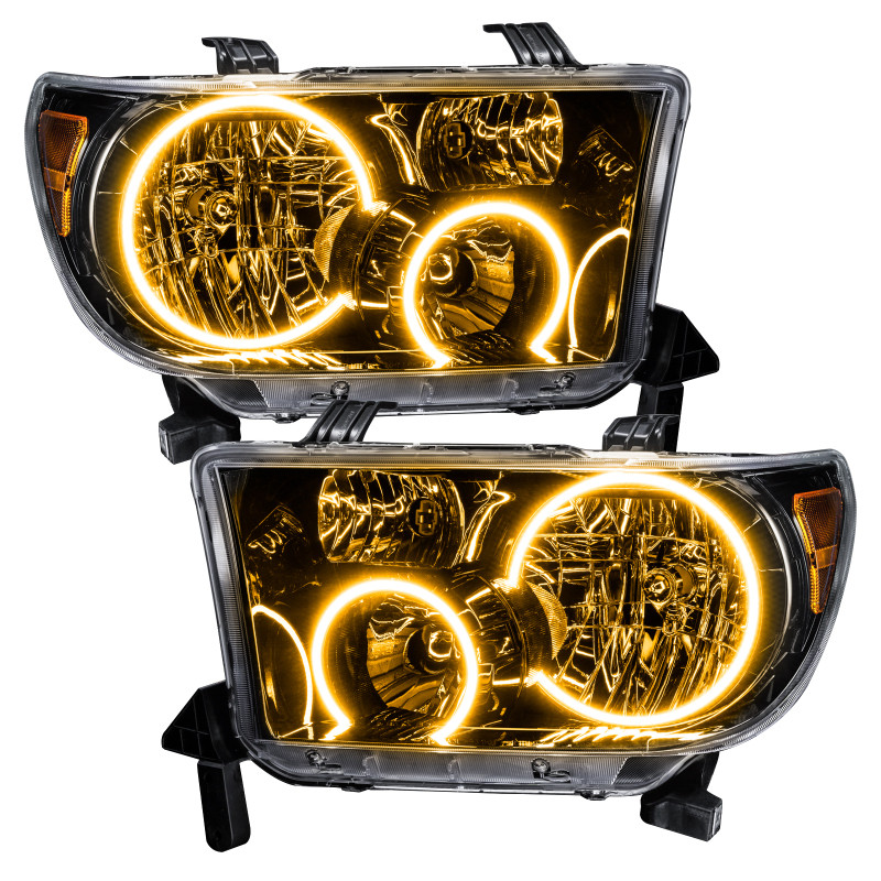 Oracle 07-11 Toyota Tundra Pre-Assembled Headlights - Black Housing - w/ BC1 Controller - 7119-335 User 1