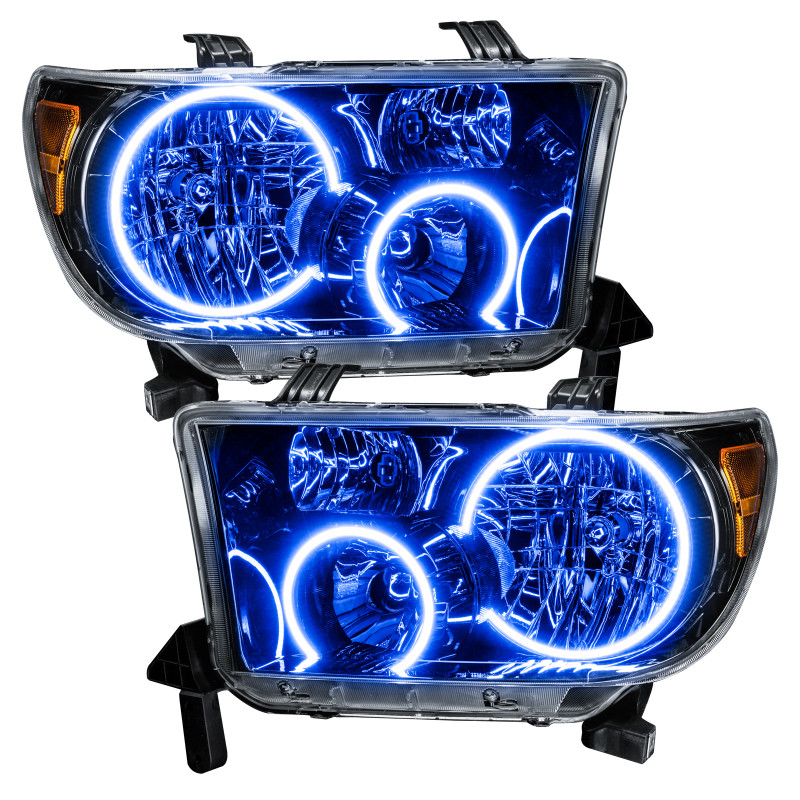 Oracle 07-11 Toyota Tundra Pre-Assembled Headlights - Black Housing - w/ BC1 Controller - 7119-335 User 1
